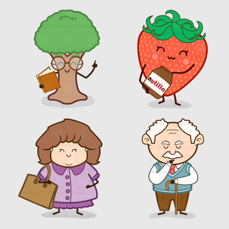 ilustracion personajes wuarg enrique f brull marketing online