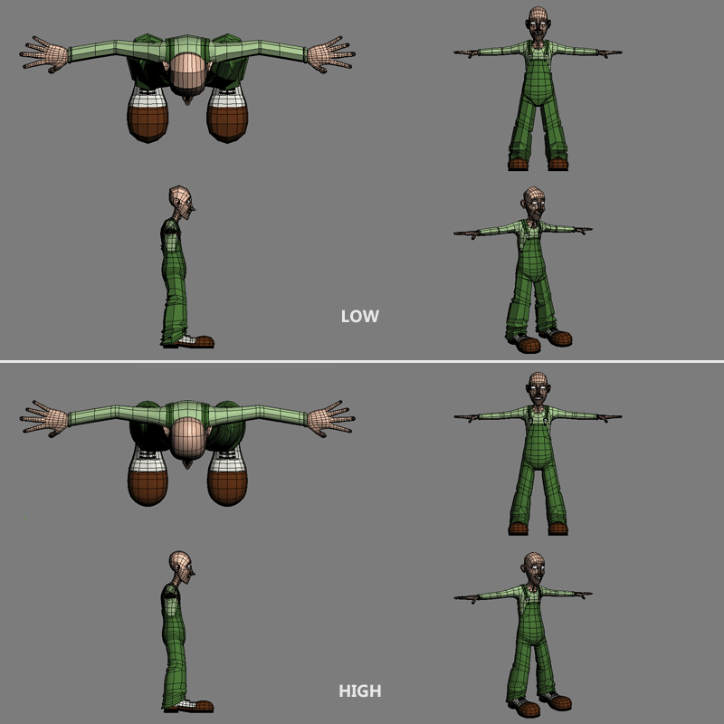 modelado 3d payaso cuerpo enrique f brull marketing online