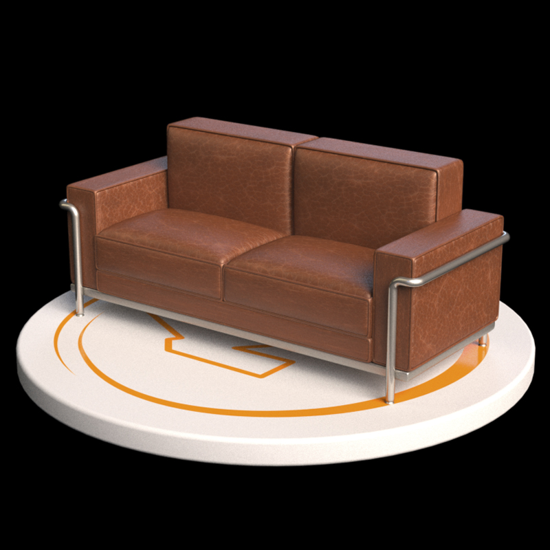 modelado 3d sofa render maxwell render enrique f brull marketing online