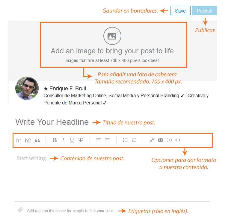 publicar-post-pulse-linkedin-opciones-basicas